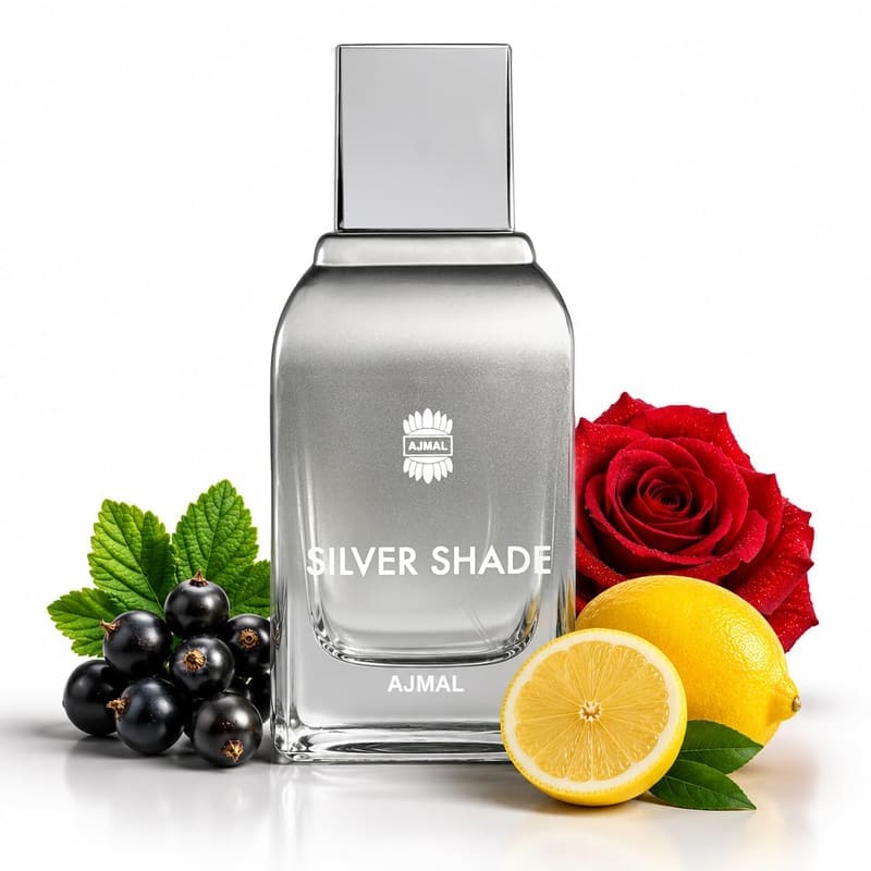Ajmal Silver Shade Eau de Parfum for Men, 100ml