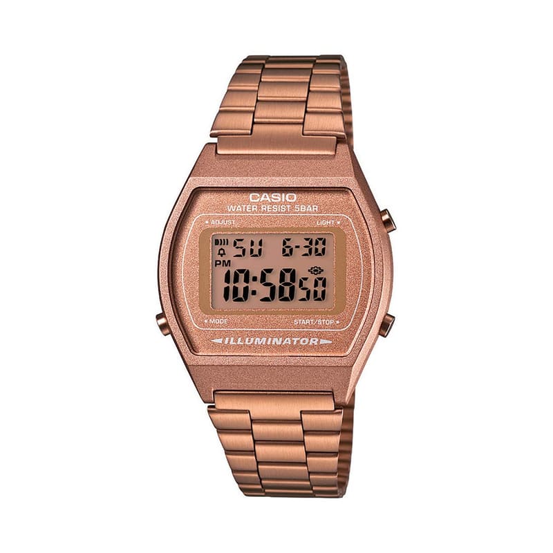 Casio Vintage B640WC-5ADF Rose Gold Digital Women's Watch