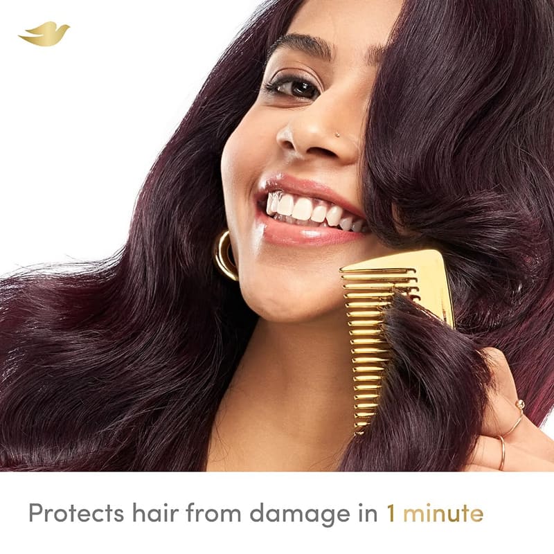 Dove Intense Repair Conditioner 175 ml in use