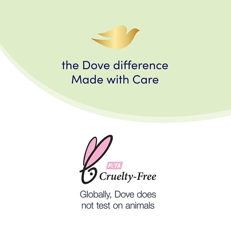 Dove Intense Repair Shampoo 1 L in use