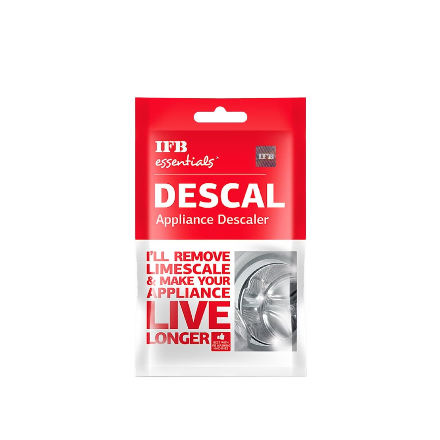 IFB Descale Powder For Washing Machine Drum Cleaner 100g