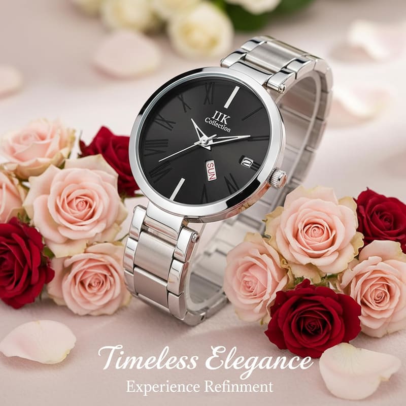 IIK Collection IIK-2054W-DND additional gallery photo of the day-date bracelet watch
