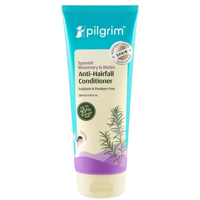 Pilgrim Spanish Rosemary & Biotin Anti Hairfall Conditioner for Reducing Hair Loss & Break