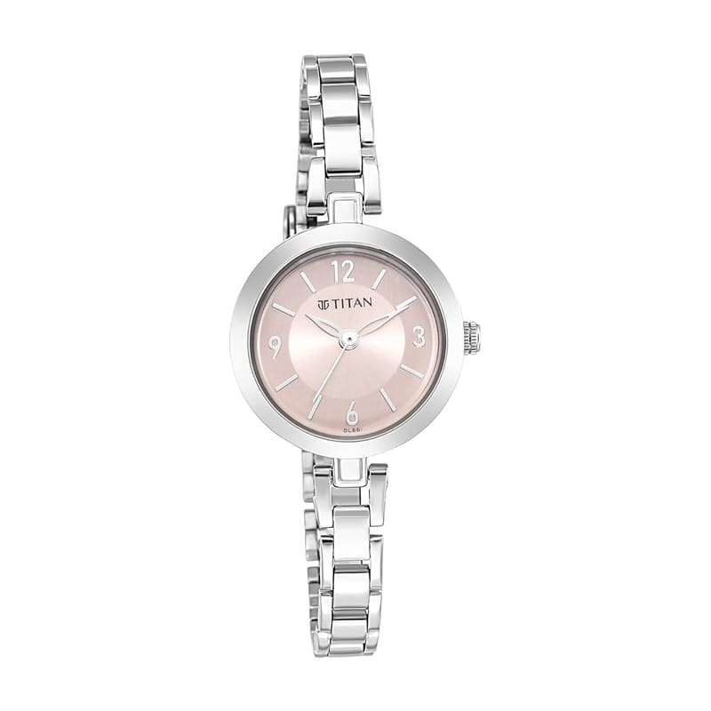 Titan Karishma 2598SM06 Silver Metal Bracelet Women's Watch