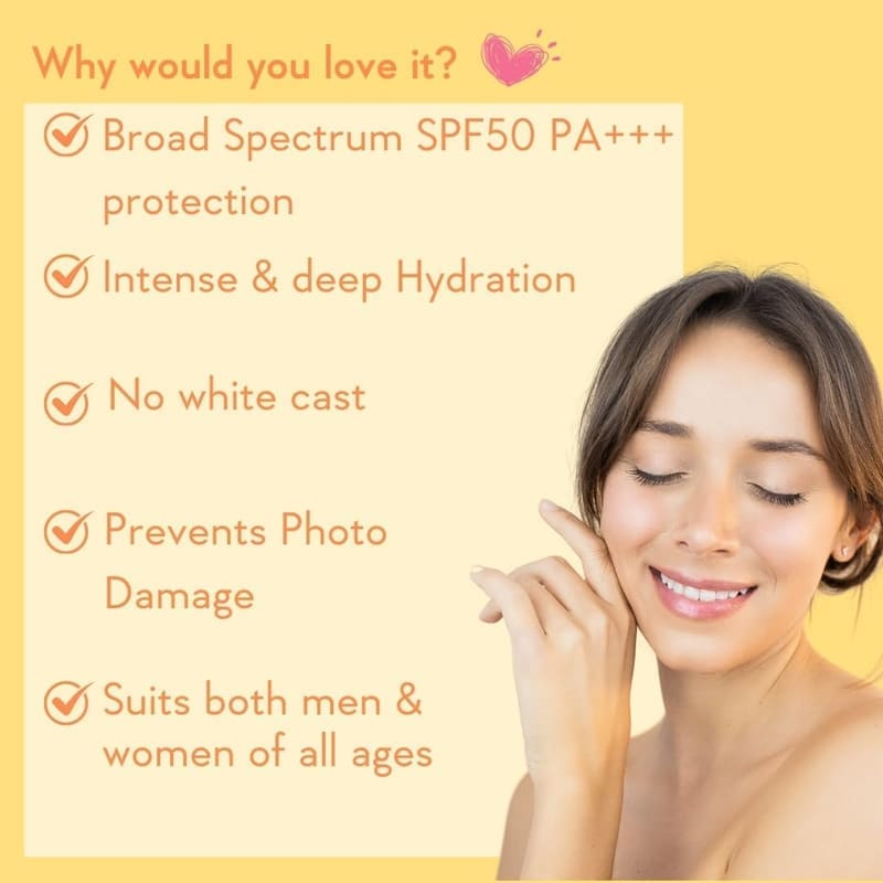 WishCare Sunscreen Body Lotion with SPF 50 PA++++ In- Vivo Tested application on skin
